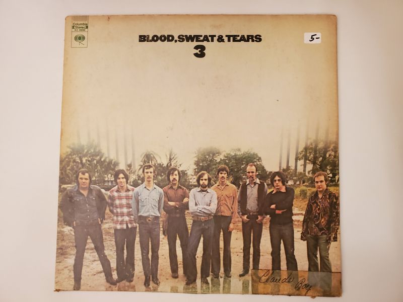 Blood, Sweat & Tears 3 vinyl record